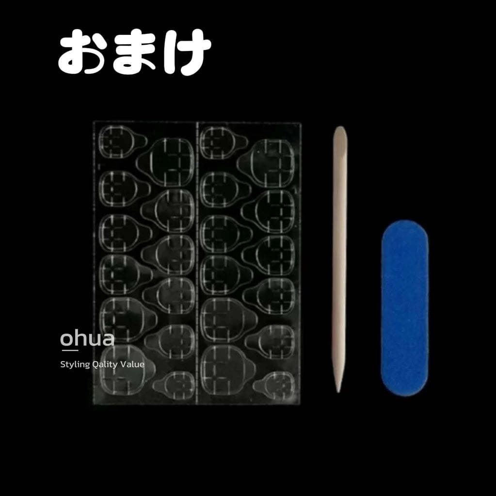 【人気配信モデル】T466手作りネイルチップ