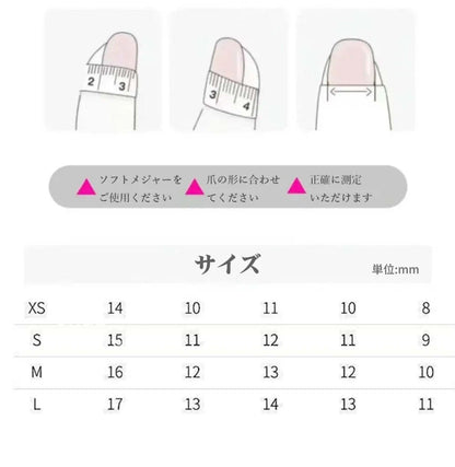 【人気配信モデル】T466手作りネイルチップ